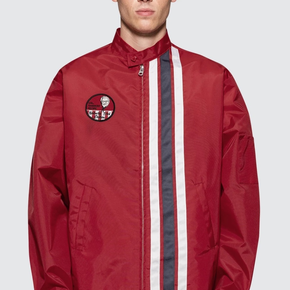 KFC x Human Made  nylon 60sracing jacket.